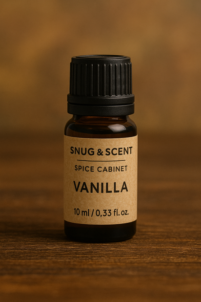 Spice Cabinet — Fragrance Oil Set (6×10 ml) • Vanilla, Harvest Spice, Apple Cider, Fallen Leaves, Pumpkin, Cinnamon